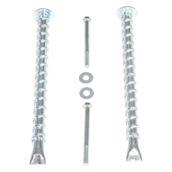 Removable Anchor Bolt, 0.3125" L, Steel